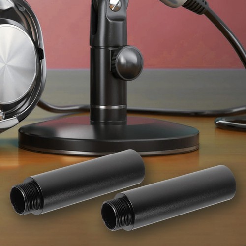 Aluminum Mic Stand Extension Tubes (2pcs) Improved Recording Experience - Picture 6 of 12