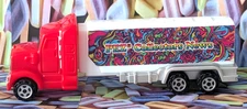 PEZ Hauler w/ groovy psychedelic custom PEZ Collectors News graphic