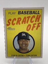 2019 Topps Heritage 1970 Topps Scratch Off Starlin Castro #14