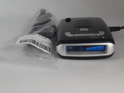 Escort Passport Max 2 Radar Detector -( With Charger/No Mount )-TESTED
