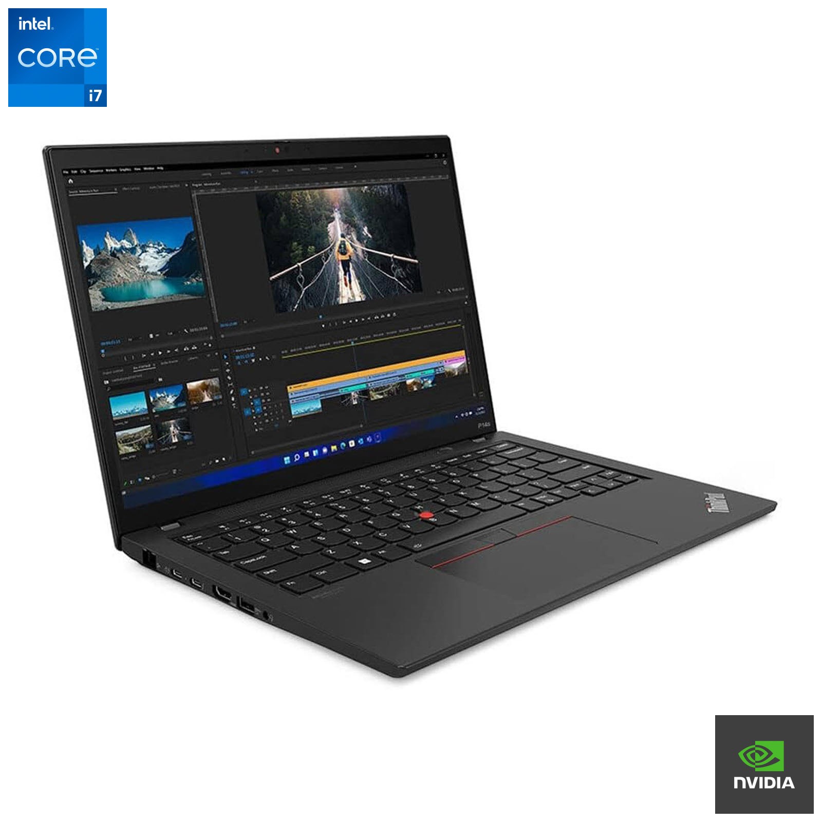 Lenovo ThinkPad P14s Gen 3 Laptop: Core i7-1260P, 16GB, 256GB, NVIDIA, Warranty