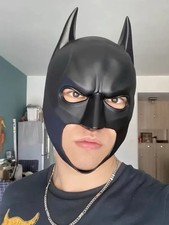 2025 NEW Batman Full Mask With Cowl Adult The Dark Knight Rises Cosplay Props