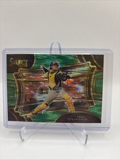 2024 Panini Select - Diamond Level Ethan Salas #7 Green Flash Prizm (RC)