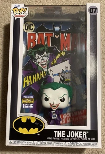 Funko POP! Comic Covers: THE JOKER #07 Winter Convention 2022 RARE FIND