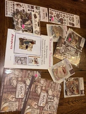 Kreative Kreations Stamperia Kit-Coffee And Chocolate, Journaling NEW 11 Pkgs