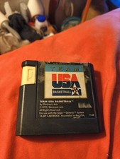 Team USA Basketball Sega Genesis Video Game Cartridge Only Tested Cleaned Works