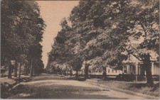 South Jackson Avenue Brookhaven Mississippi MS 1928 Albertype Postcard