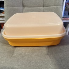 Original Tupperware Marinier-Genie / Grillmeister (Orange/Weiß) – Unbenutzt