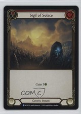 2020 Flesh and Blood - Welcome to Rathe Sigil of Solace (Red) #WTR173