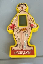 Operation Electronic Hand Held Game 1998 Hasbro Vintage AS SHOW, TESTED & WORKS