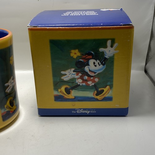 Disney Minnie Mouse Kaffee Tee Becher Gold Blau Neu im Karton Disney Store - Bild 6 von 17