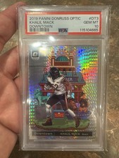 Khalil Mack - 2019 Panini Donruss Optic Downtown #DT3 PSA 10 Chicago Bears