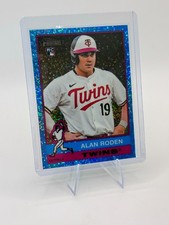 Alan Roden [Light Blue Sparkle Chrome] #544 2025 Topps Heritage High Number