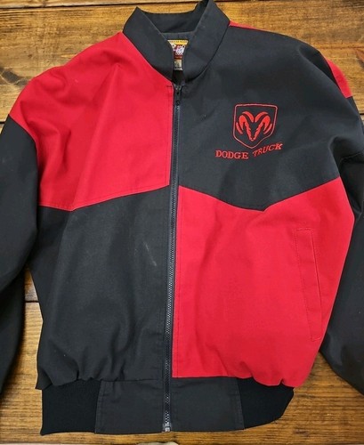 Vintage Bee Wild Dodge Truck Jacket Size L