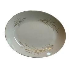 Golden Harvest Relish Tray Gravy Underplate VTG Japan Fine China Cottage Core