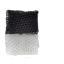 Rubber Fishing Net Foldable Fly Fishing Replacement Mesh Landing Dip Accessory