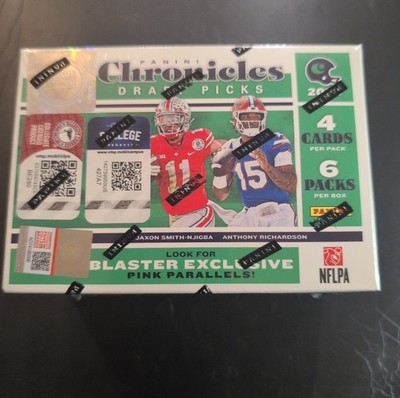  2023 Panini Chronicles Draft Football Blaster Box (Revolution Inserts)