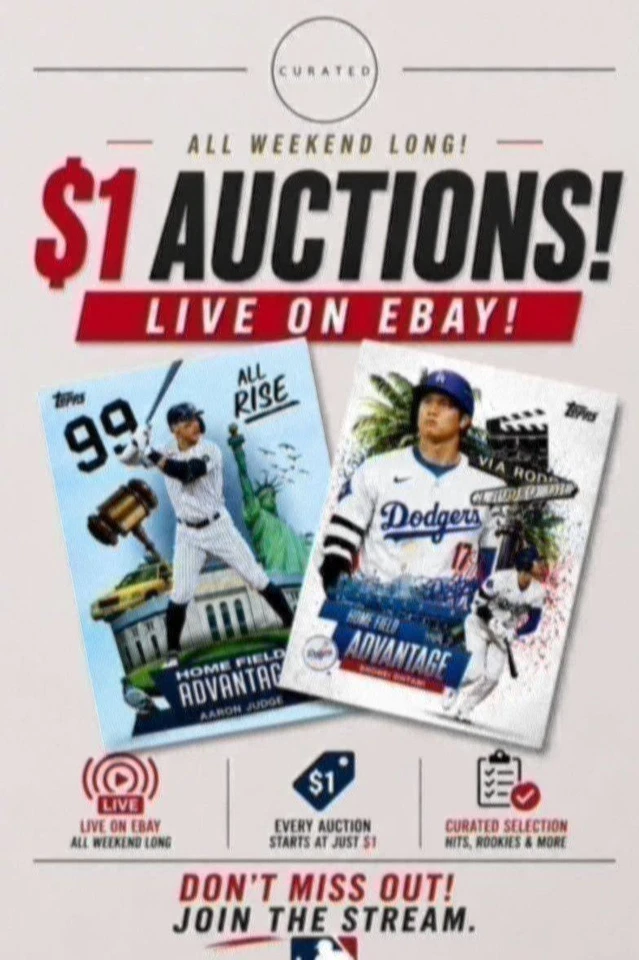 MLB Weekend Marathon! Over 1,500 Cards Raw & Graded! FREE SHIPPING!