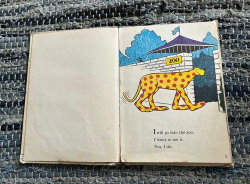 Put Me In The Zoo by R. Lopshire Dr Seuss Beginner Book Hardcover 1964 - Picture 4 of 5