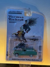 Greenlight 1955 Chevrolet Sedan Delivery Norman Rockwell Series 1 New Greenlight 1955 Chevrolet Sedan Delivery Norman Rockwell Series 1 New