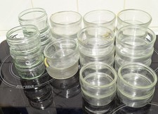 27 glass ramekins 17, 6, 4 , different types all excellent condition used once 