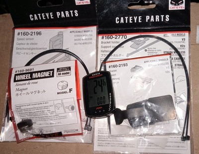 CatEye Strada V3 V2C 160-2196 Speed Sensor Bracket Holder CycloComputer 300