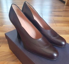 Prada Pumps Größe 39 Dunkelbraun/Schwarz