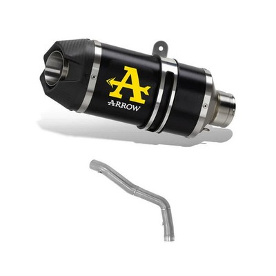 Schalldämpfer Verbindung Racing ARROW Indy Race Schwarz für Honda 600 CBR RR