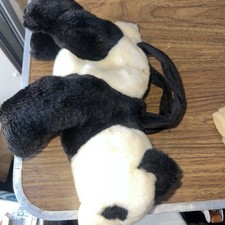 Aurora Panda Plush Mini Backpack Purse Bag Stuffed Animal Crossbody Kids Cute