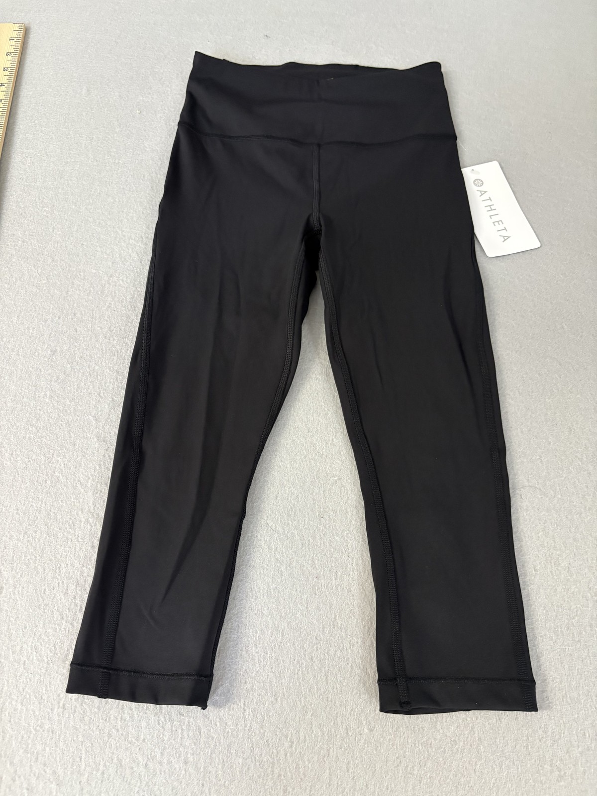 Athleta Leggings Womens XXS Ultimate Stash Pocket Crop High Rise Athletic Gym Yo