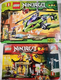 LEGO Ninjago PARTS/manuals/boxes from 70756 & 9443 - 80% complete -NO MINIFIGS-