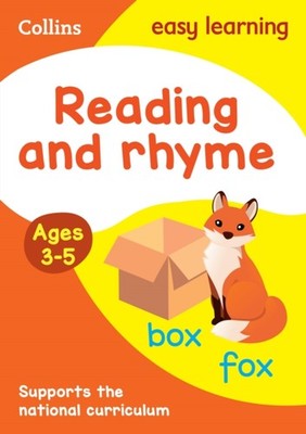COLLINS EASY LEARNING PRESCHOOL READING Paperback Self Help Business