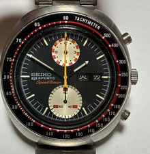 Seiko 5 Sports Speed-Timer 6138-0010 Automatic Chronograph Vintage Men's Watch