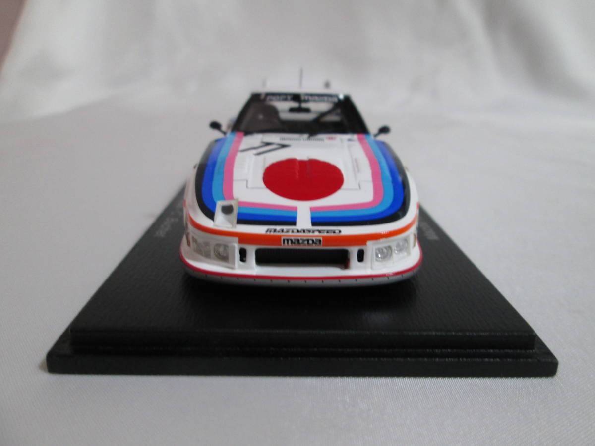 スパーク 1/43 Mazda RX-7 No.77 Le Mans 1979 Spark 1/43 Mazda RX-7 No.77 1979 24H Le Mans Diecast Model