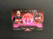2023-24 Topps Midnight #C-23 Bilal Coulibaly/Kuzma Constellations Twilight /99