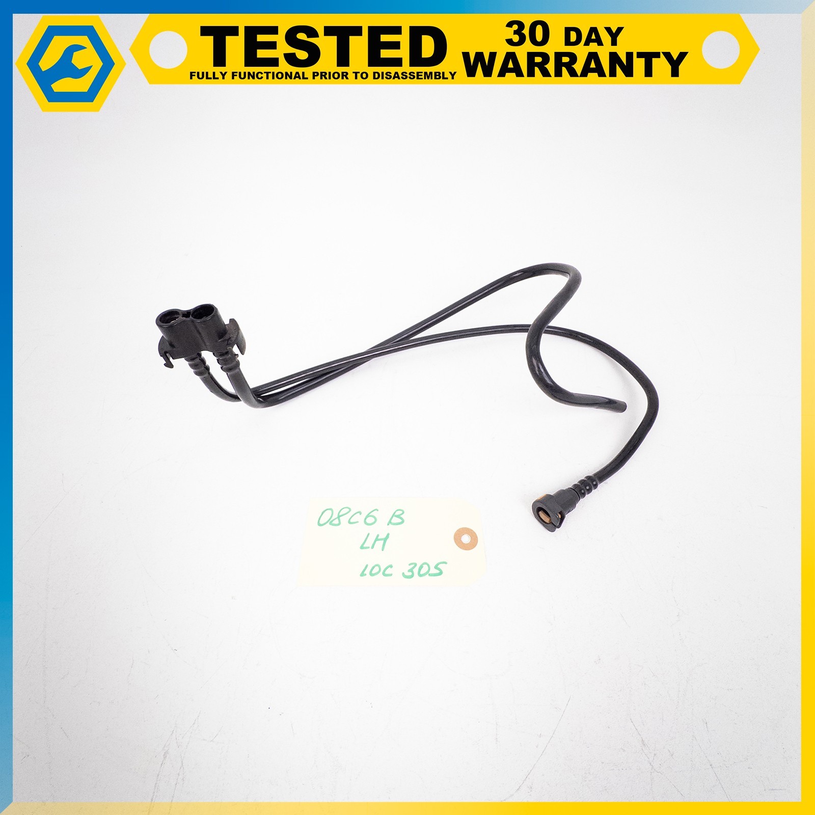 05-13 CHEVROLET CORVETTE C6 XLR REAR LEFT FUEL RETURN AUXILIARY PIPE HOSE OEM