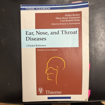 Ear, Nose and Throat Diseases: A Pocket Reference (Th... | Book | condition good