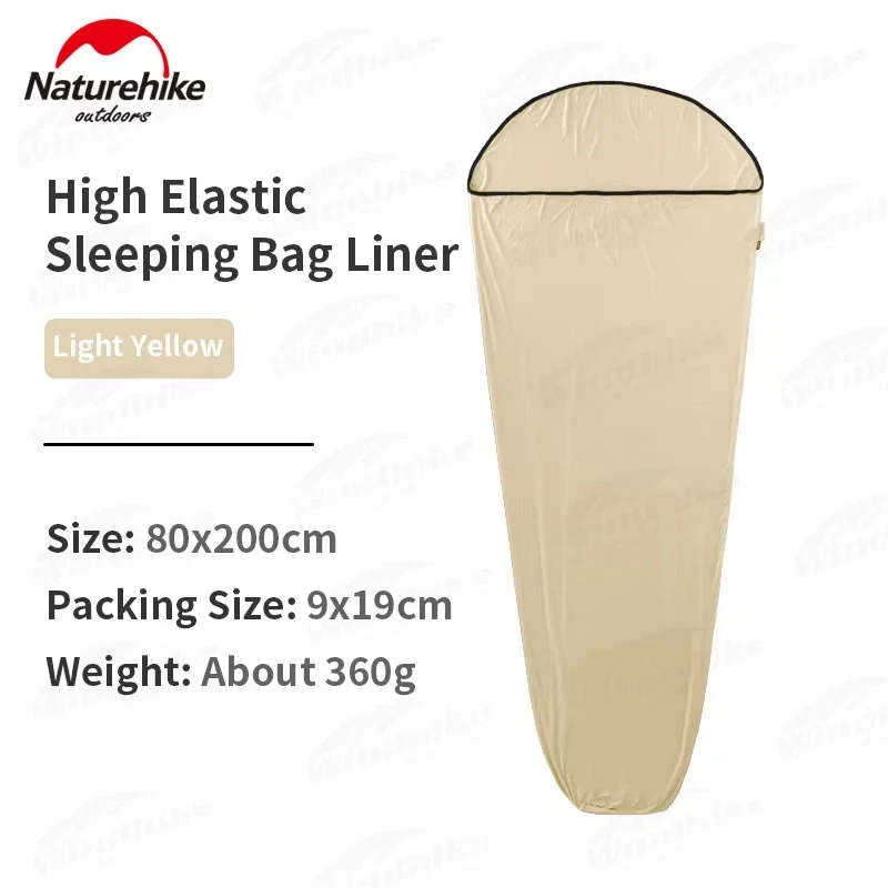 Naturehike Sleeping Bag Liner Lightweight Travel Camping Sheet 80x200cm