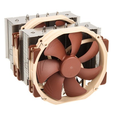 Noctua NH-D15 Cooler 14cm 300rpm 1500rpm 140.2m³/h Beige Brown