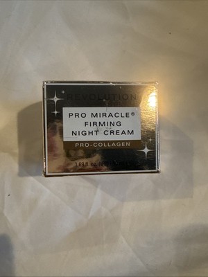 Revolution Pro Miracle Firming Night Cream Pro Collagen 1.69 Oz New