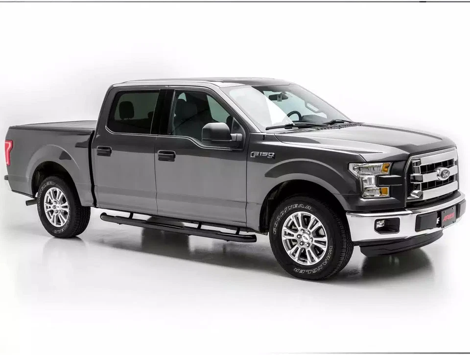 Aries 3 Black Nerf Bars Fits 1966-1972 Ford Bronco Foto 4 de 4