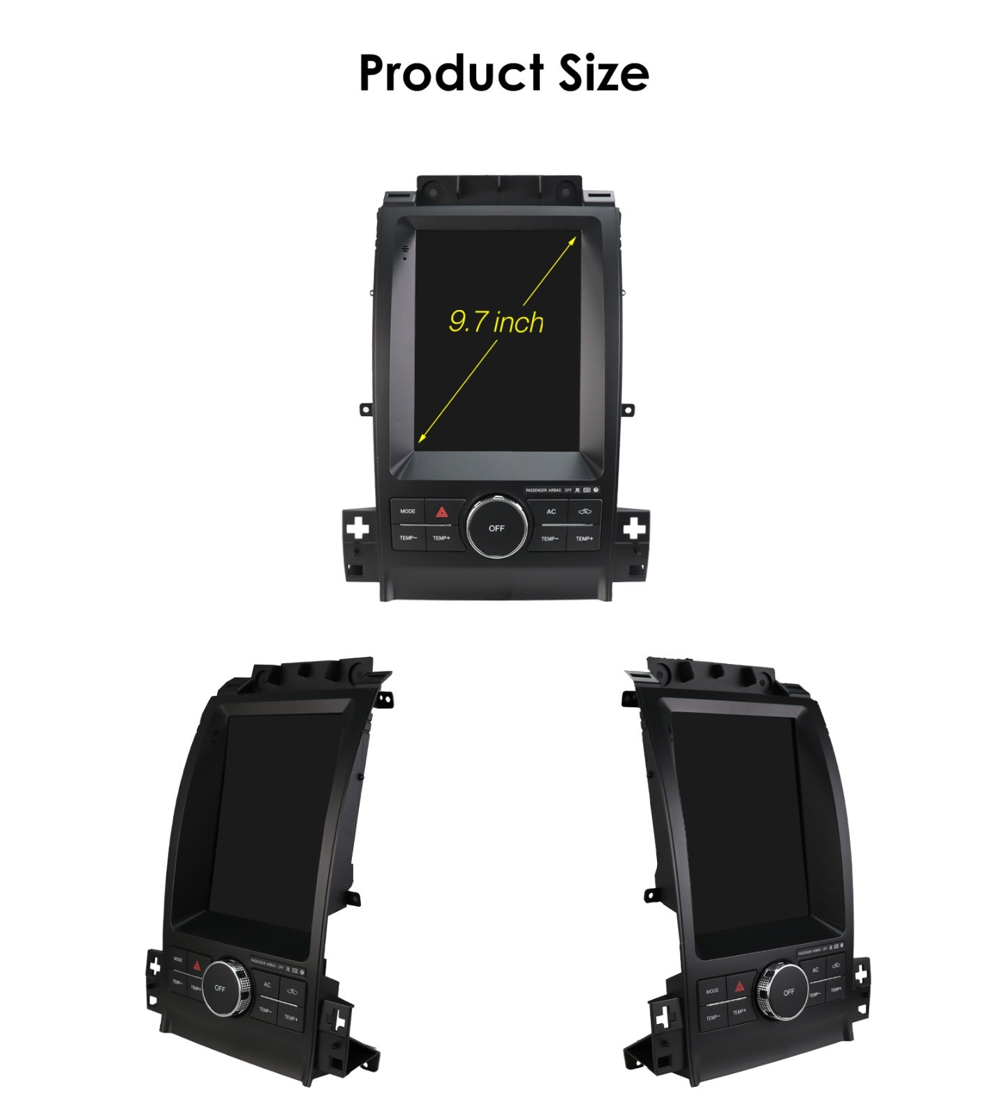 For Ford Taurus 2011-2019 CarPlay Car Stereo Radio GPS SWC 2G+32G 9.7"Android 14