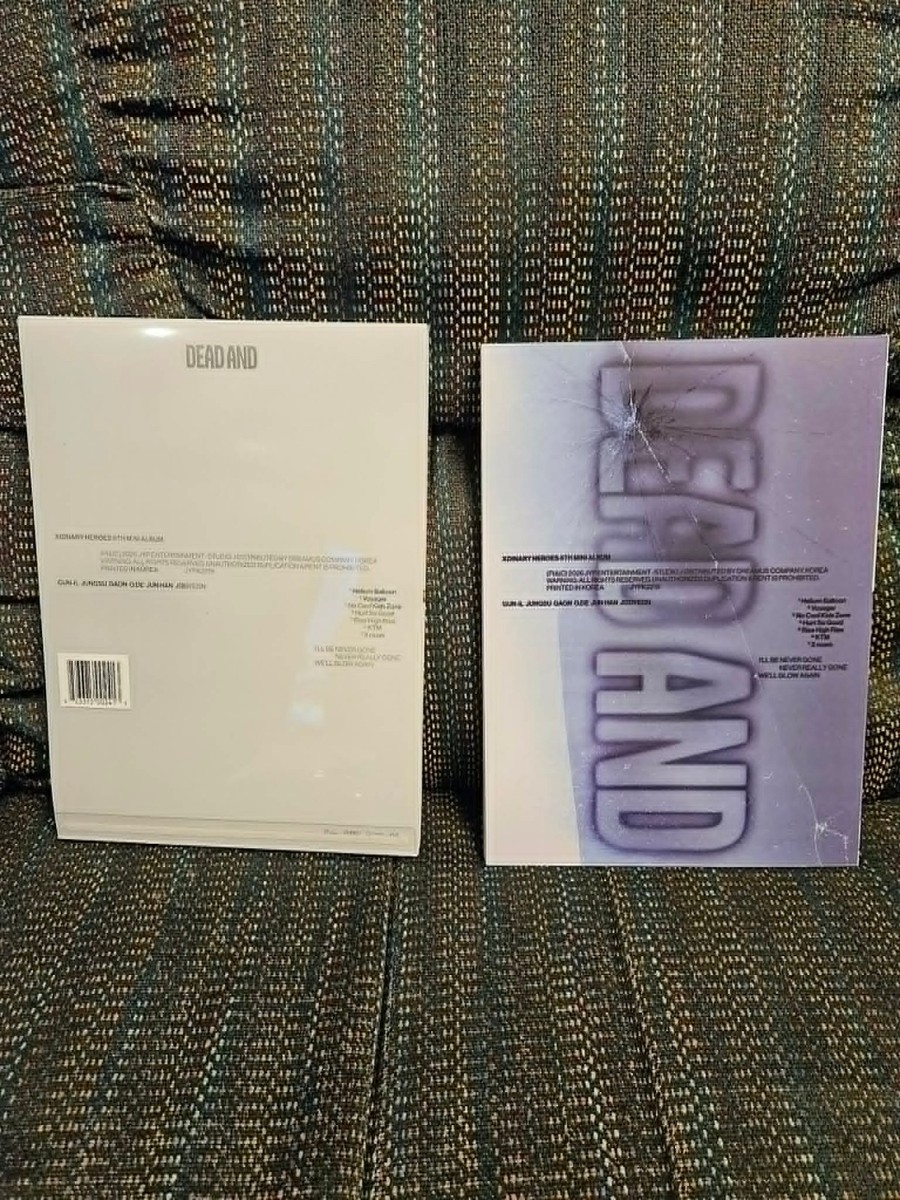 Xdinary Heroes All Member Signed Postcard Dead And Album CD