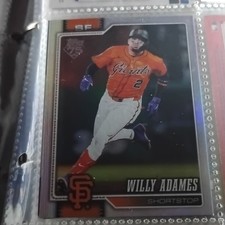 2026 Topps Series 1 75th Anniversary Willy Adames #267 Giants Baseball Card
