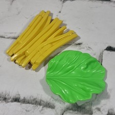 Vintage CDI McDonalds Toy Food Replacement Pieces Fries Lettuce Lot