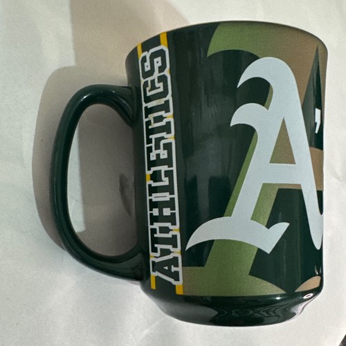 Oakland A's Coffee Cup Mug MLB Baseball by the Memory Company Vintage Hot Drink - Picture 15 of 16