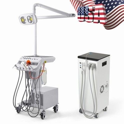 Portable Mobile Dental Delivery Unit System Cart 4H/Dental Suction Strong System