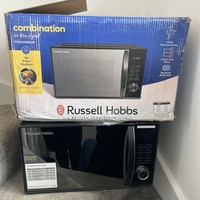 RUSSELL HOBBS Combination 23L Microwave Black RHMAF2301B