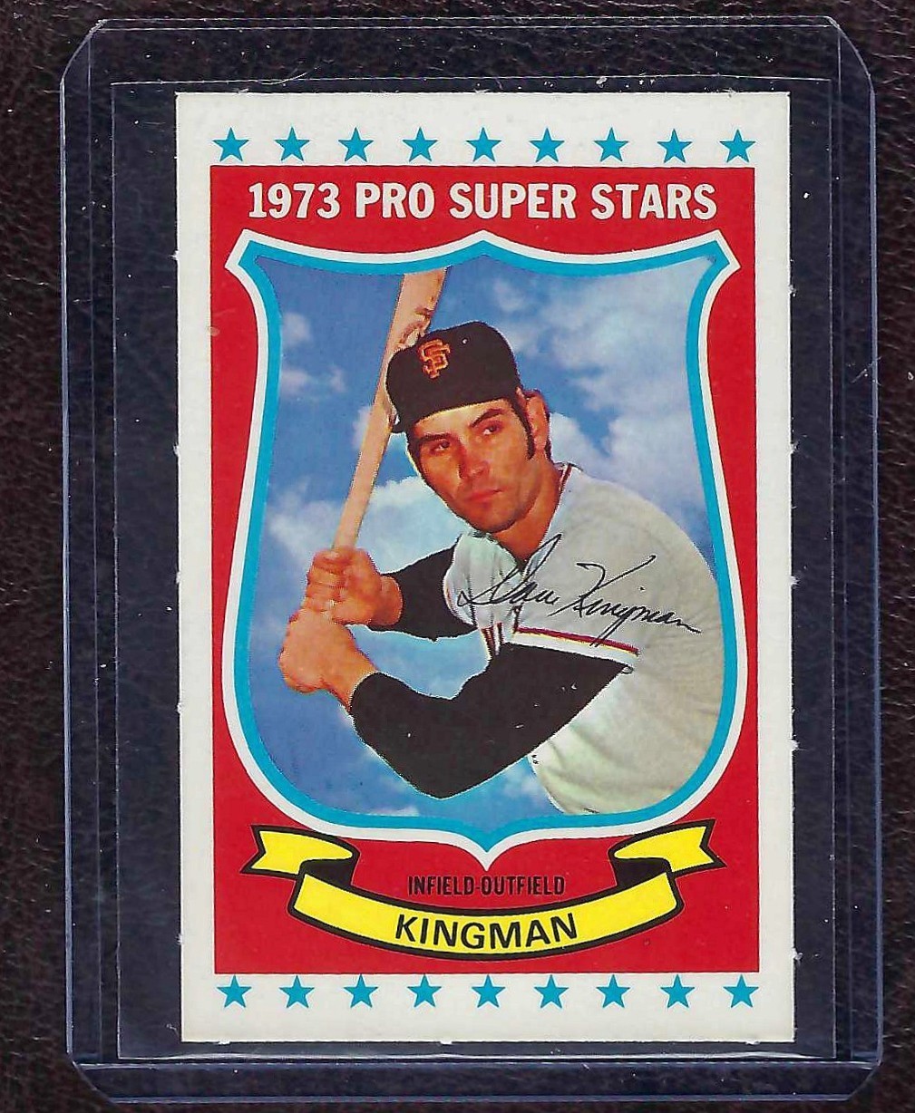 1973 Kellogg's Super Stars #44 Dave Kingman, San Francisco Giants, HOF, NM-MT!