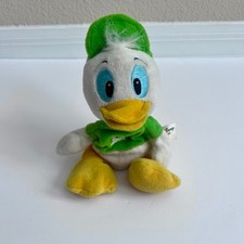 Disney World Donald Duck Nephew Louie Plush Mini Toy Bean Bag Plush Duck Tales